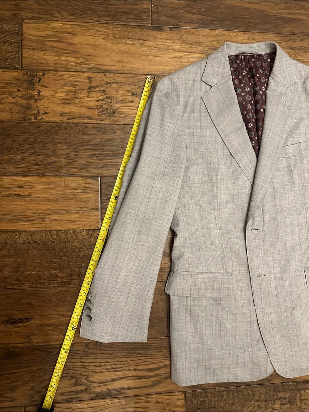 XAR Custom Light Gray Suit | StyleBiella Expedition Super 120’s Italian Wool